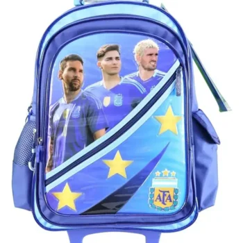 Mochila Afa Selección Argentina c/carro 18". Tamaño Grande.