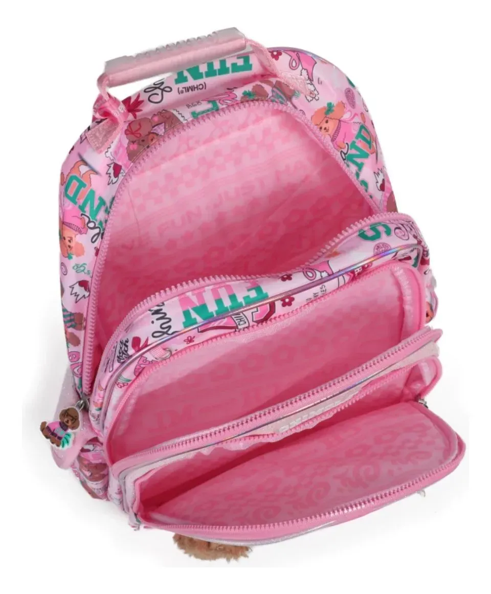 Mochila Chimola Espalda 16" Personaje Poodle.