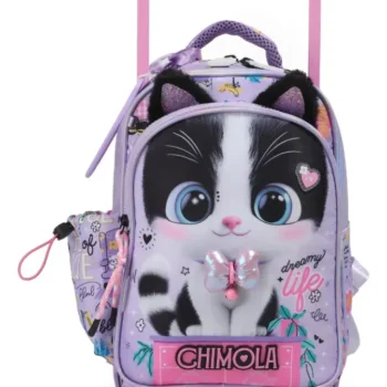 Mochila Chimola Cat c/c 12". Ideal Para Jardín.