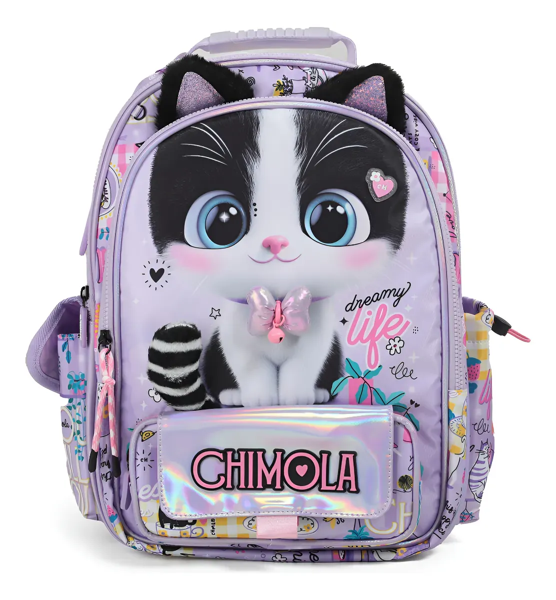 Mochila Chimola Cat 16" Tamaño Grande