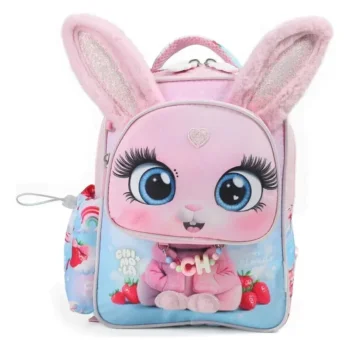Mochila Chimola Espalda 16" Personaje Bunny.