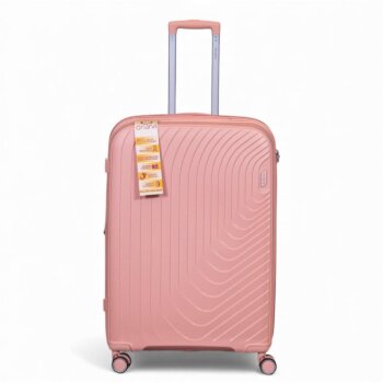 Valija Oriana Polipropileno Grande 28" Rosa.
