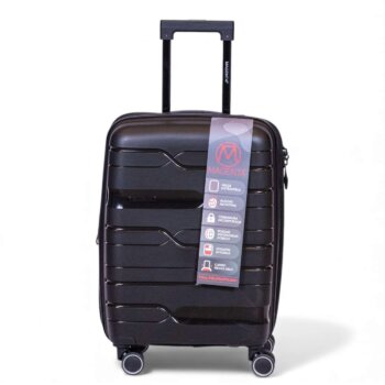 Valija Magenta polipropileno carry-on 20" negro.
