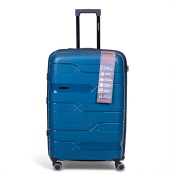 Valija Magenta Polipropileno Grande 28" Azul.