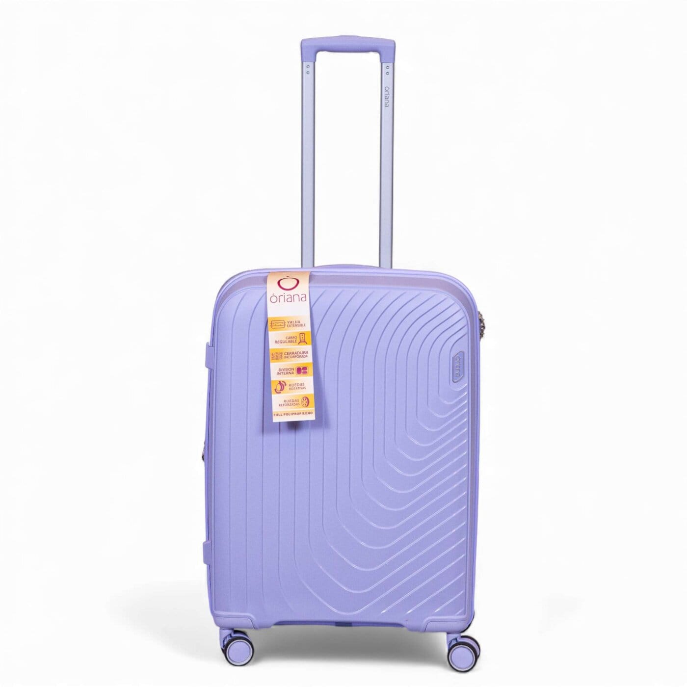 Valija Oriana Polipropileno Mediana 24" Lila.