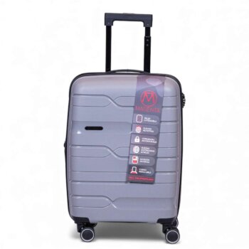 Valija Magenta Polipropileno Carry-On 20" Gris.