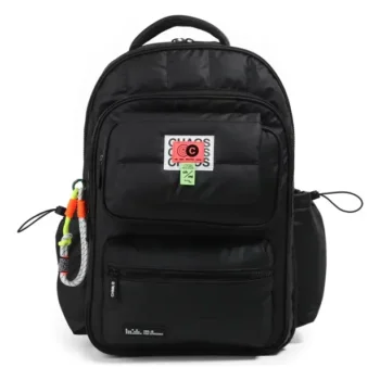 Mochila Chimola Pillow 18" Puffer Negra.