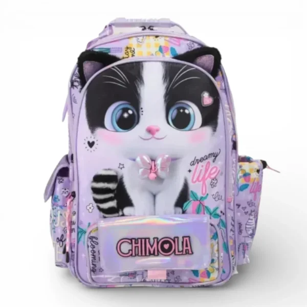 Mochila Chimola Cat 16" Tamaño Grande