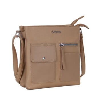 Cartera Oriana Bandolera Eco Cuero. Colores Varios.