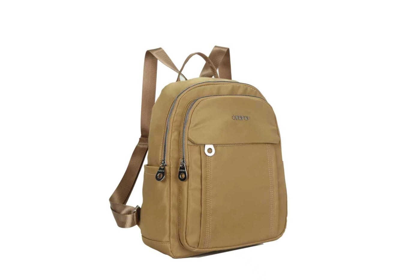 Mochila Urbana Oriana Microfibra Colores Varios.