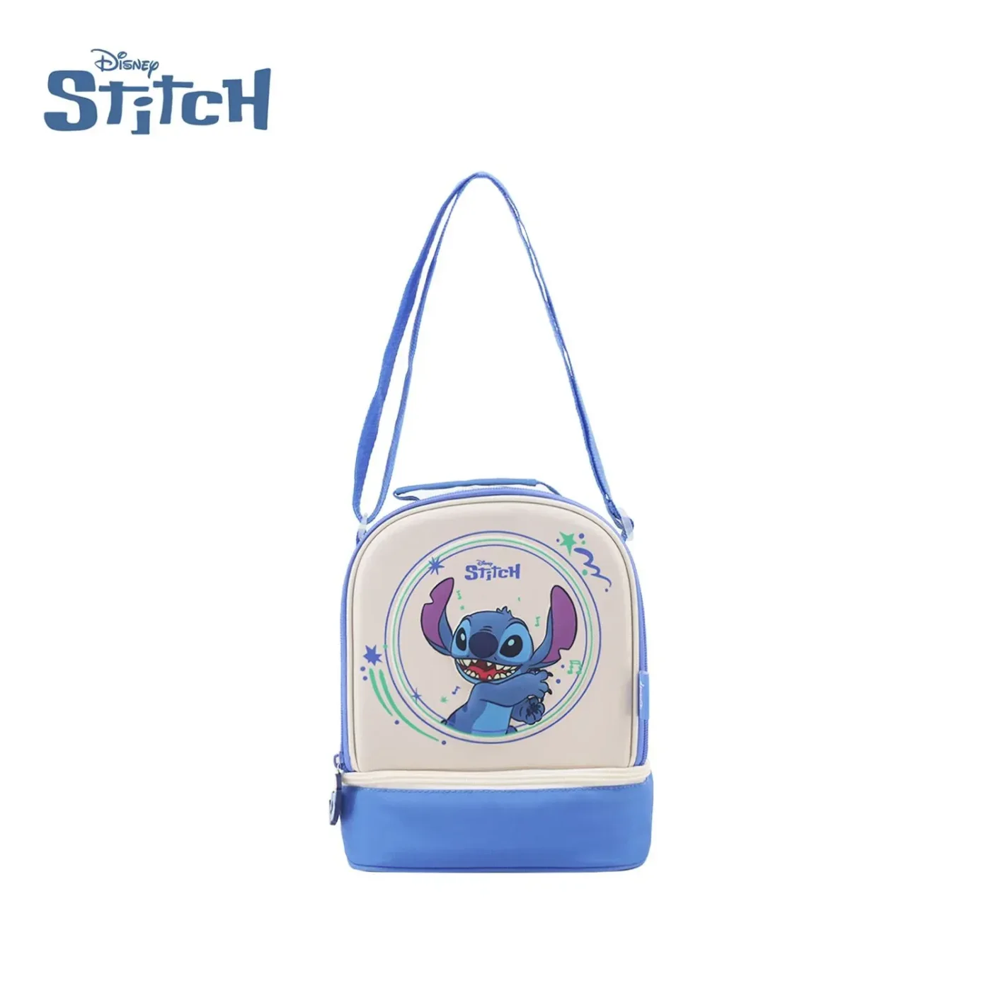 Lunchera Térmica Disney Stitch 2 Divisiones C/Correa.