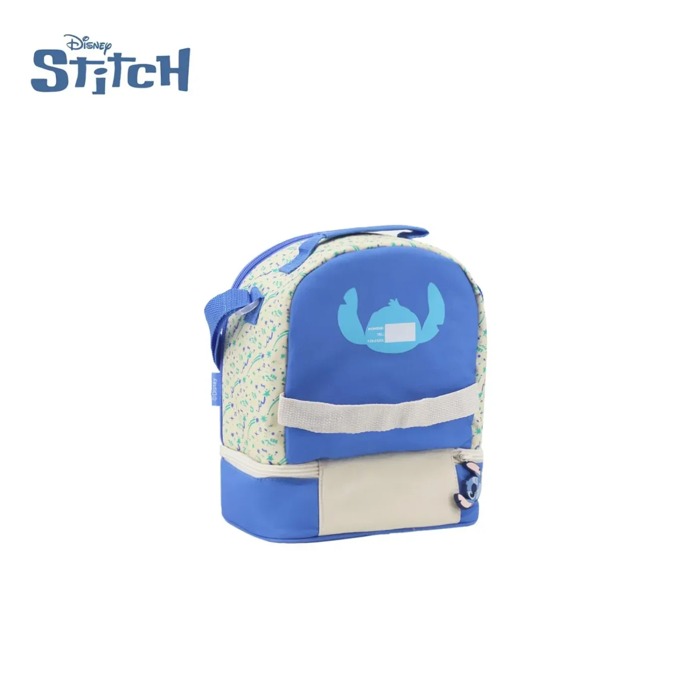 Lunchera Térmica Disney Stitch 2 Divisiones C/Correa.