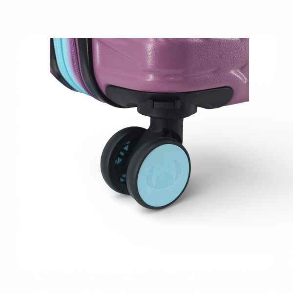 Valija Stitch Tamaño Cabina Carry On 20" Lila