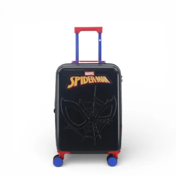 Valija Spiderman Tamaño Cabina Carry On 20" Negra