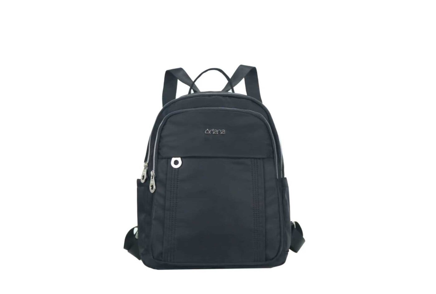 Mochila Urbana Oriana Microfibra Colores Varios.
