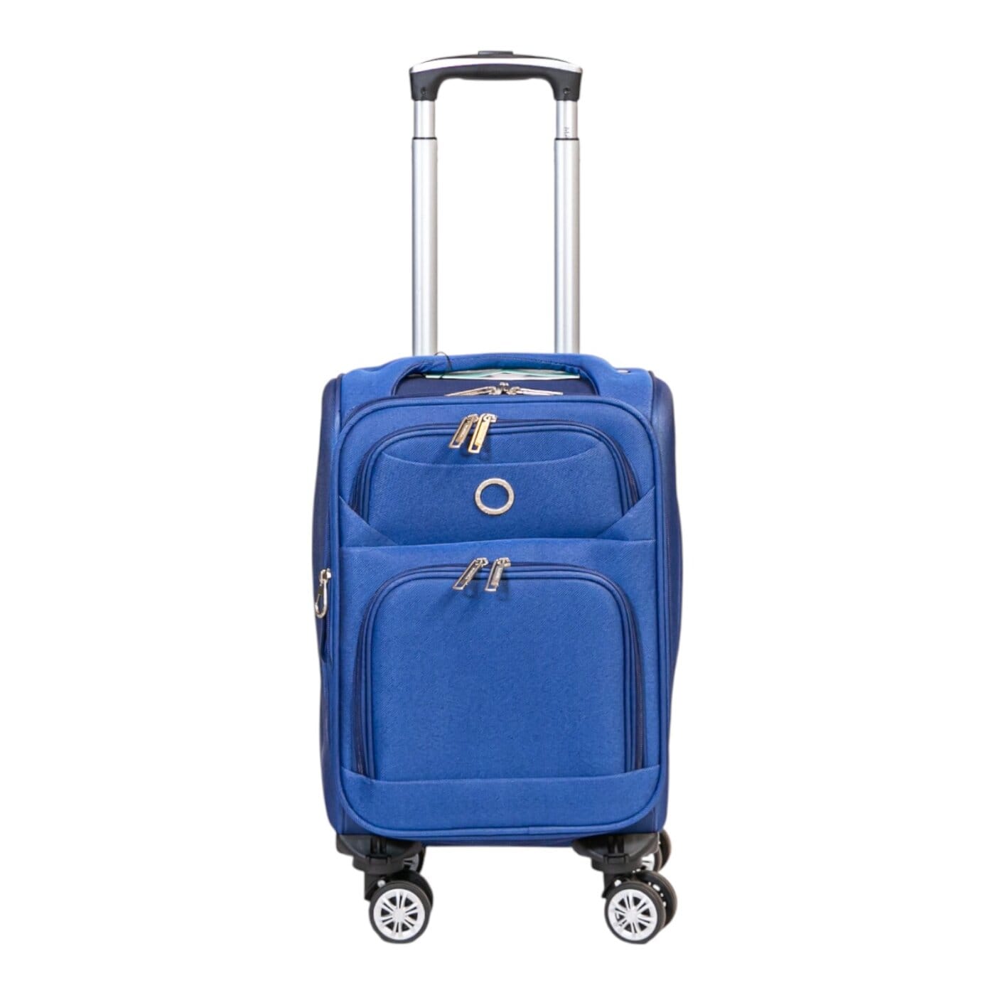 Valija Magenta 18" Cabina Carry-On Tela Azul.