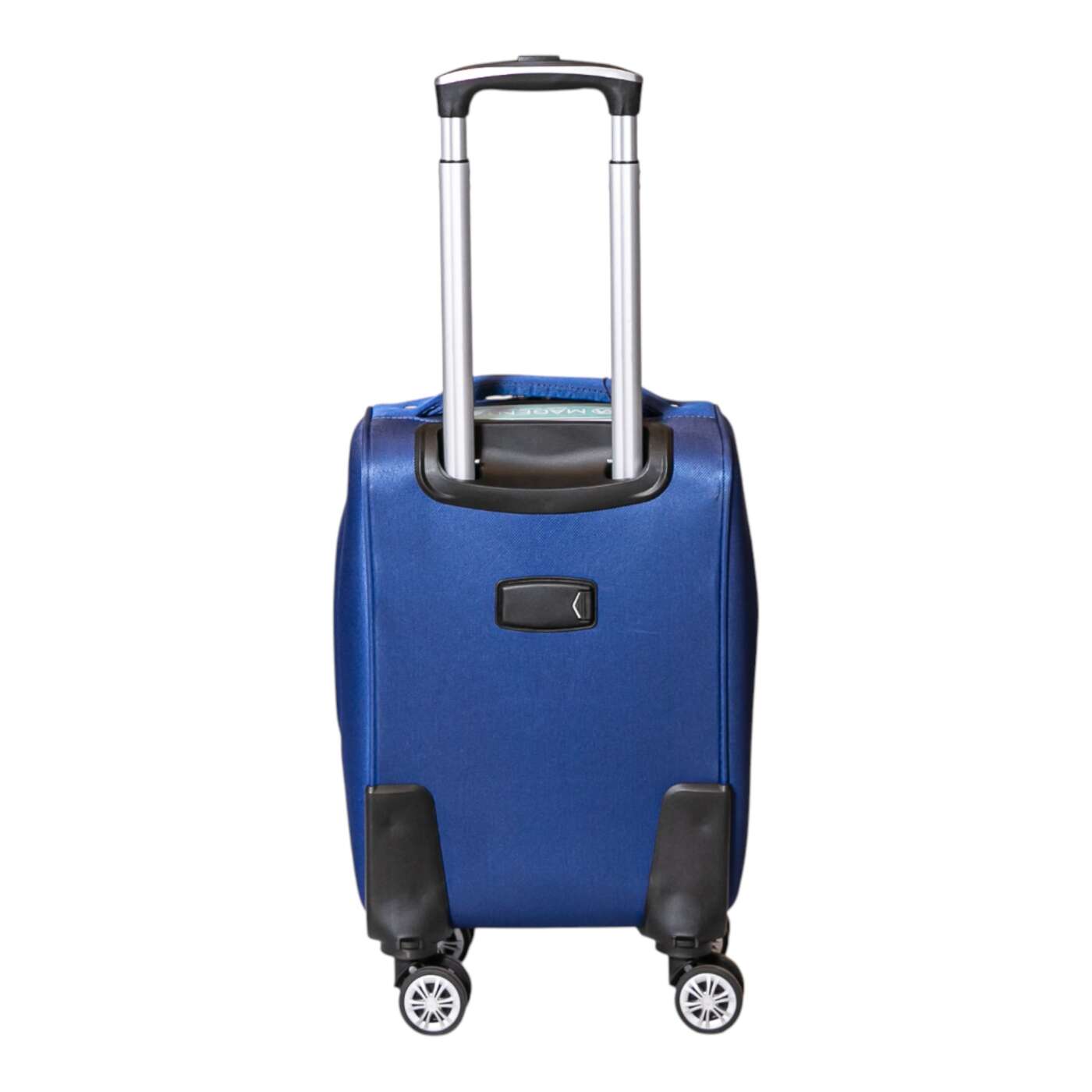 Valija Magenta 18" Cabina Carry-On tela Celeste c/Gris