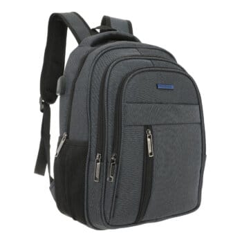 Mochila Magenta Con Porta NotebooK 16". C/Puerto USB.