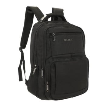 Mochila Magenta Con Porta NotebooK Hasta 18.5". C/Puerto USB.