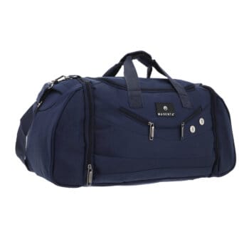 Bolso De Viaje Magenta 24" Lona Lisa. Colores Varios.
