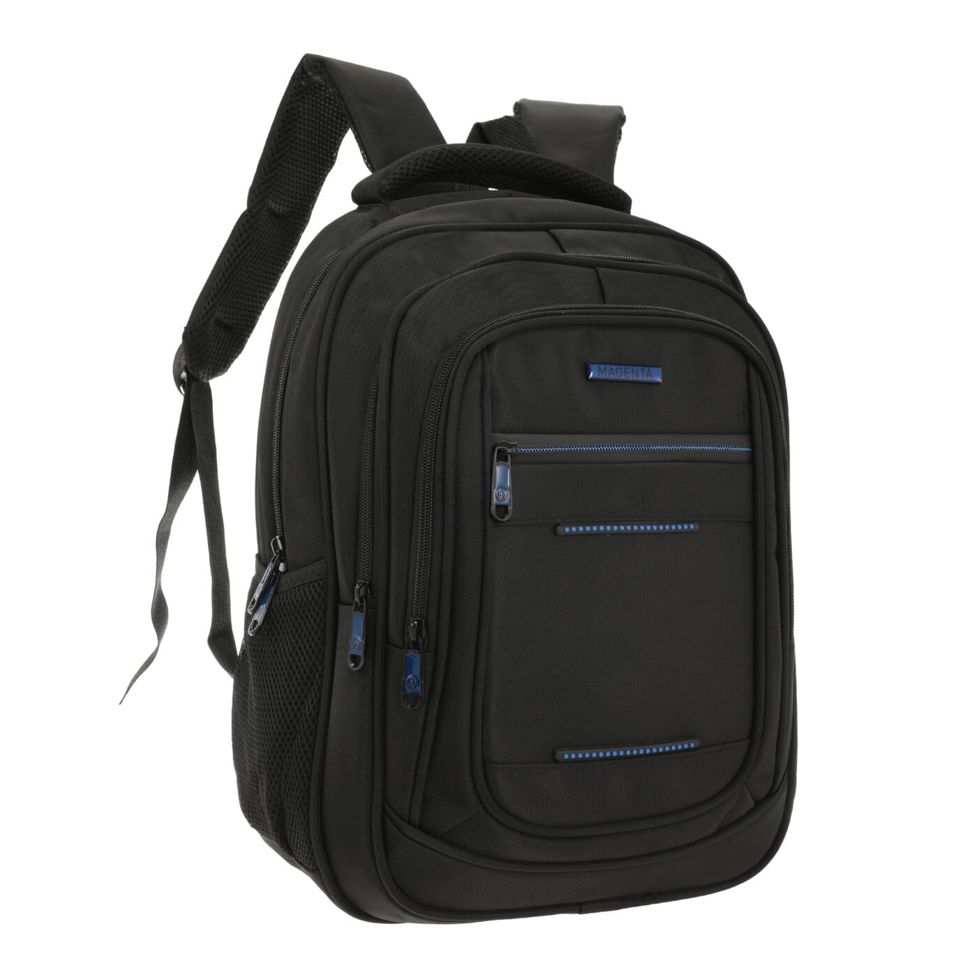 Mochila Magenta Con Porta NotebooK Hasta 17.5". C/Puerto USB.