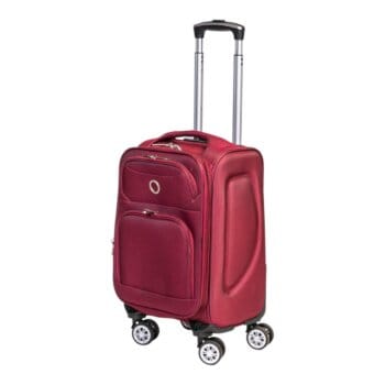 Valija Magenta 18" Cabina Carry-On Tela Bordo.