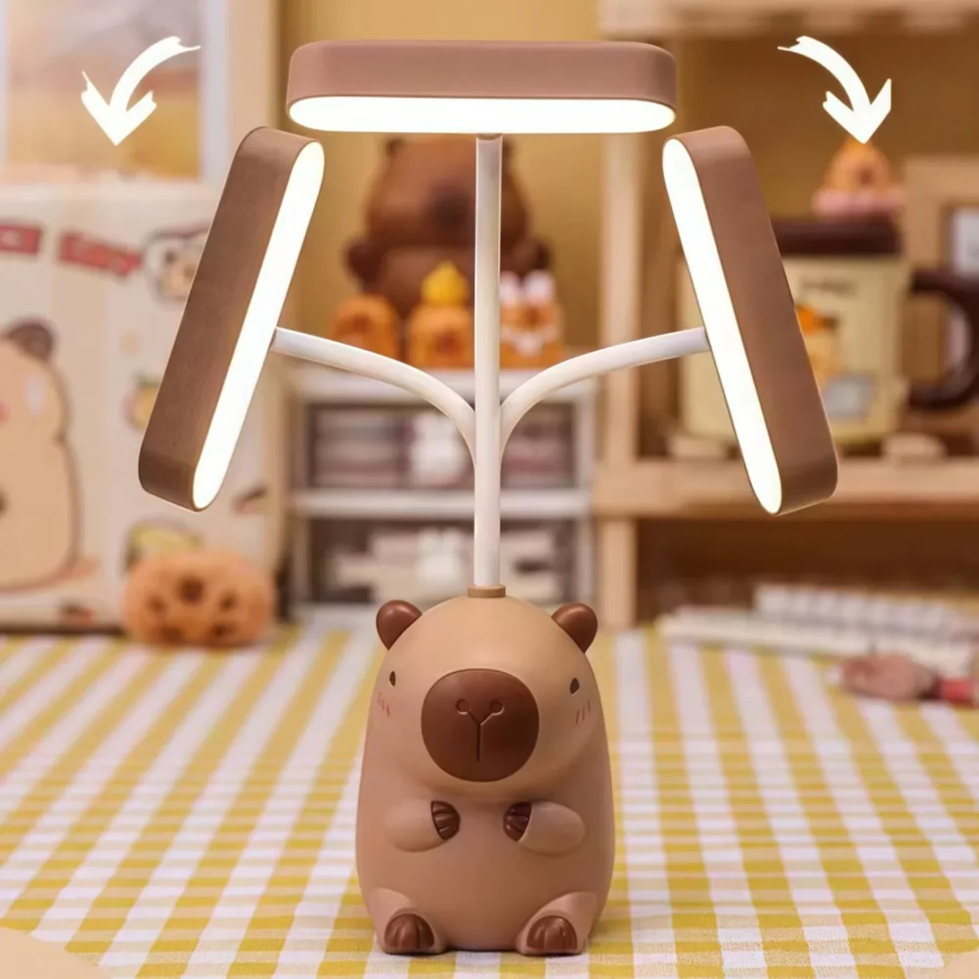 Lámpara Led Capibara con Recarga USB