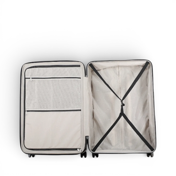 Valija Primicia Madison Tamaño Mediano 24" Gris