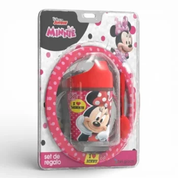 Set Bowl+taza+cuchara Minnie Mouse
