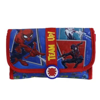 Cartuchera Spiderman Desplegable.