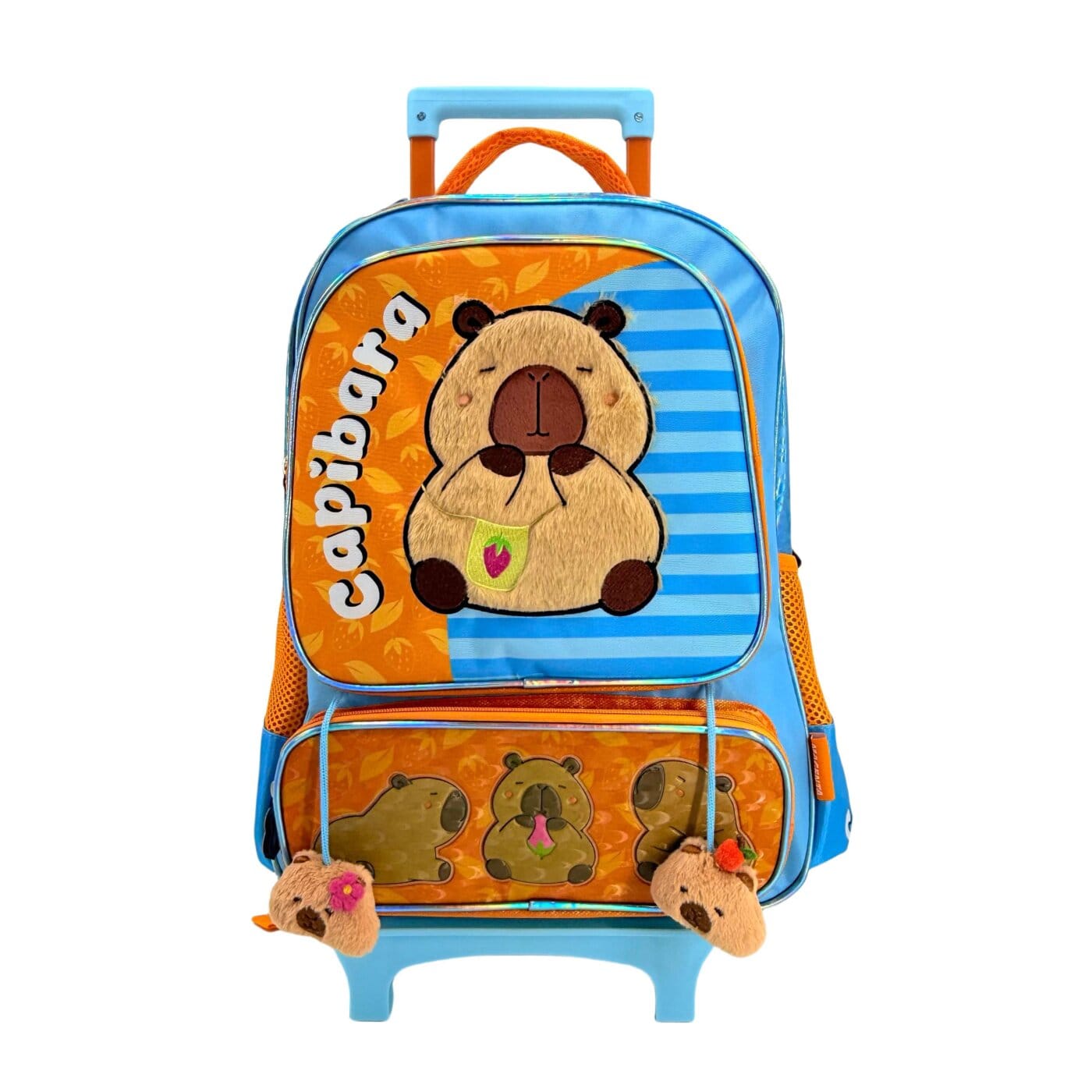 Set de Mochila Magenta "Capibara" 4 Piezas.
