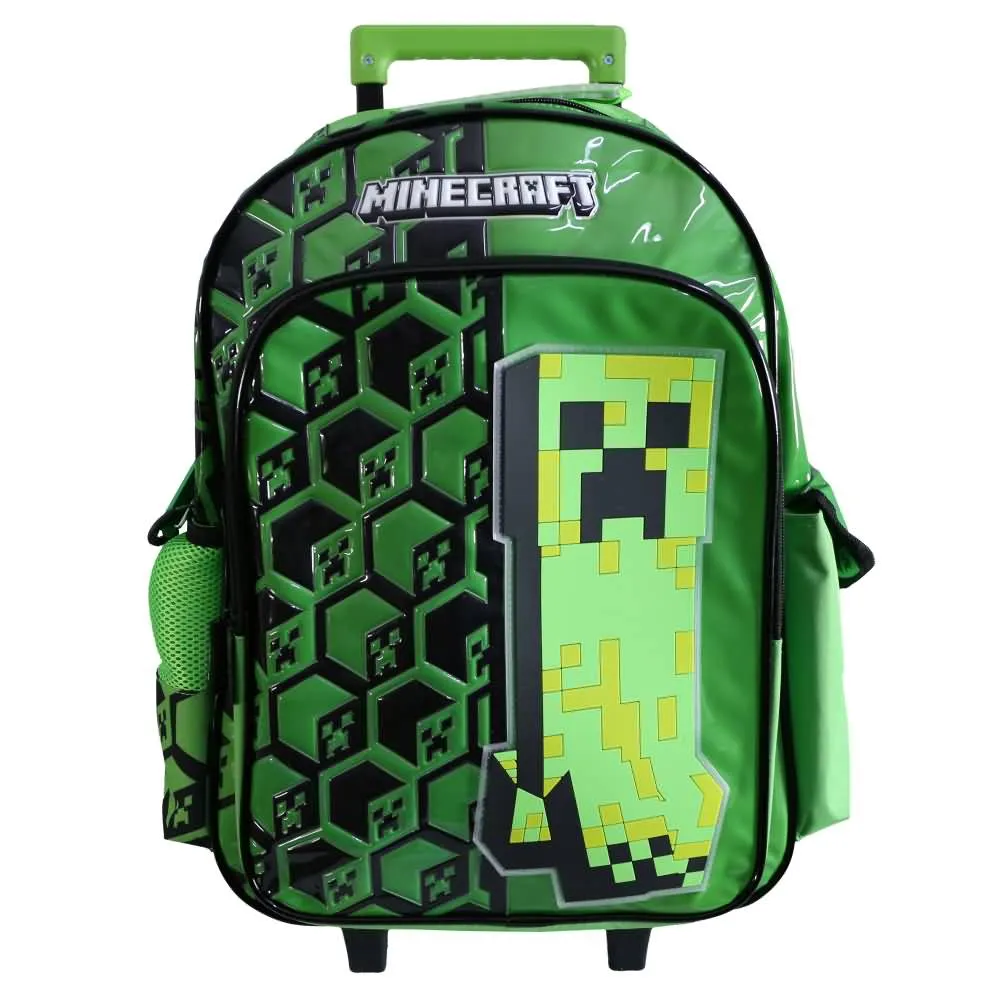 Mochila Minecraft c/c 18". Gran Capacidad.