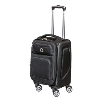 Valija Magenta 18" Cabina Carry-On Tela Negra.