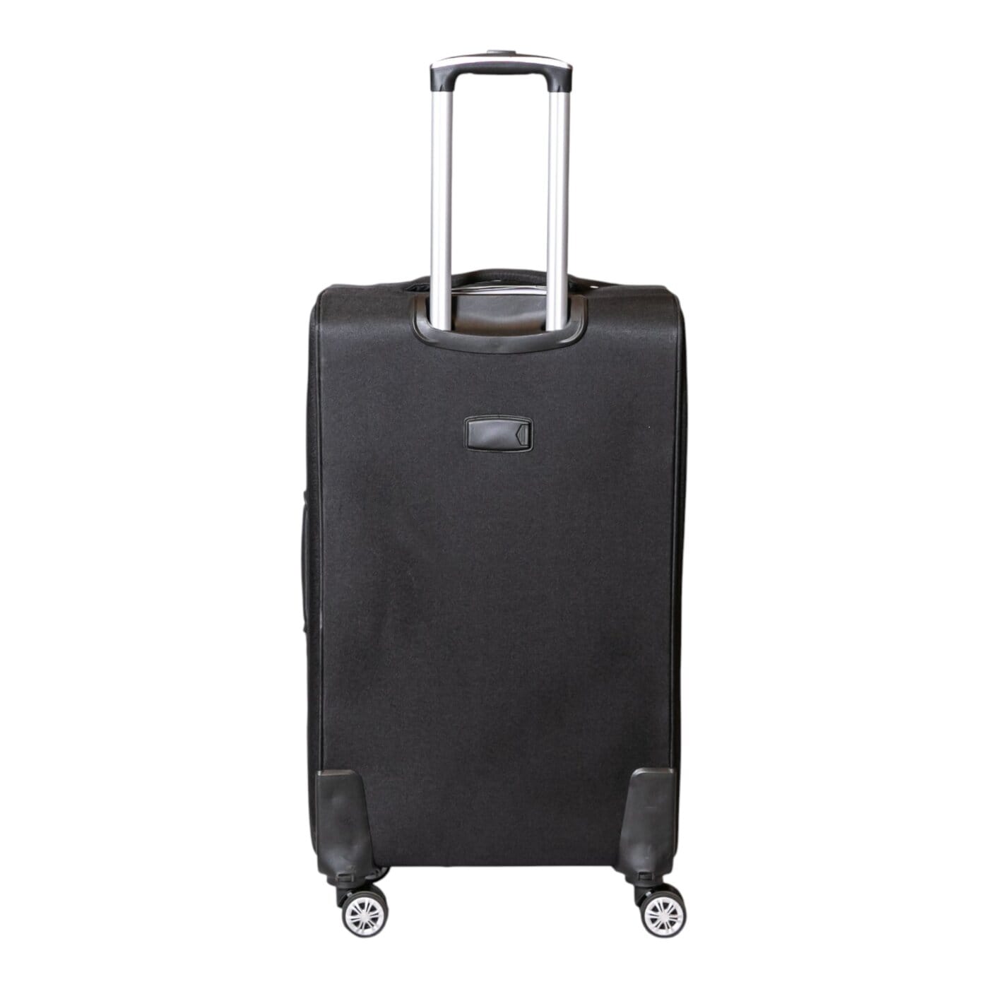 Valija Magenta 28" Tamaño Grande Tela Negra.