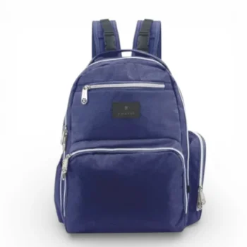 Mochila Maternal Amayra Azul Con Cambiador.