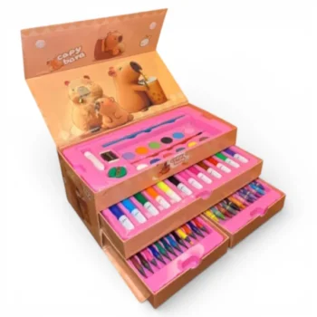Set De Arte Magenta Capibara 54 piezas