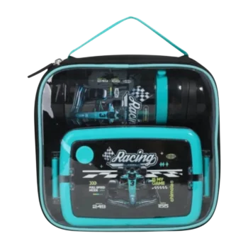 Set Lunchera Chimola Racing Cars, Contiene: Bolso+Lunchera+Botella.