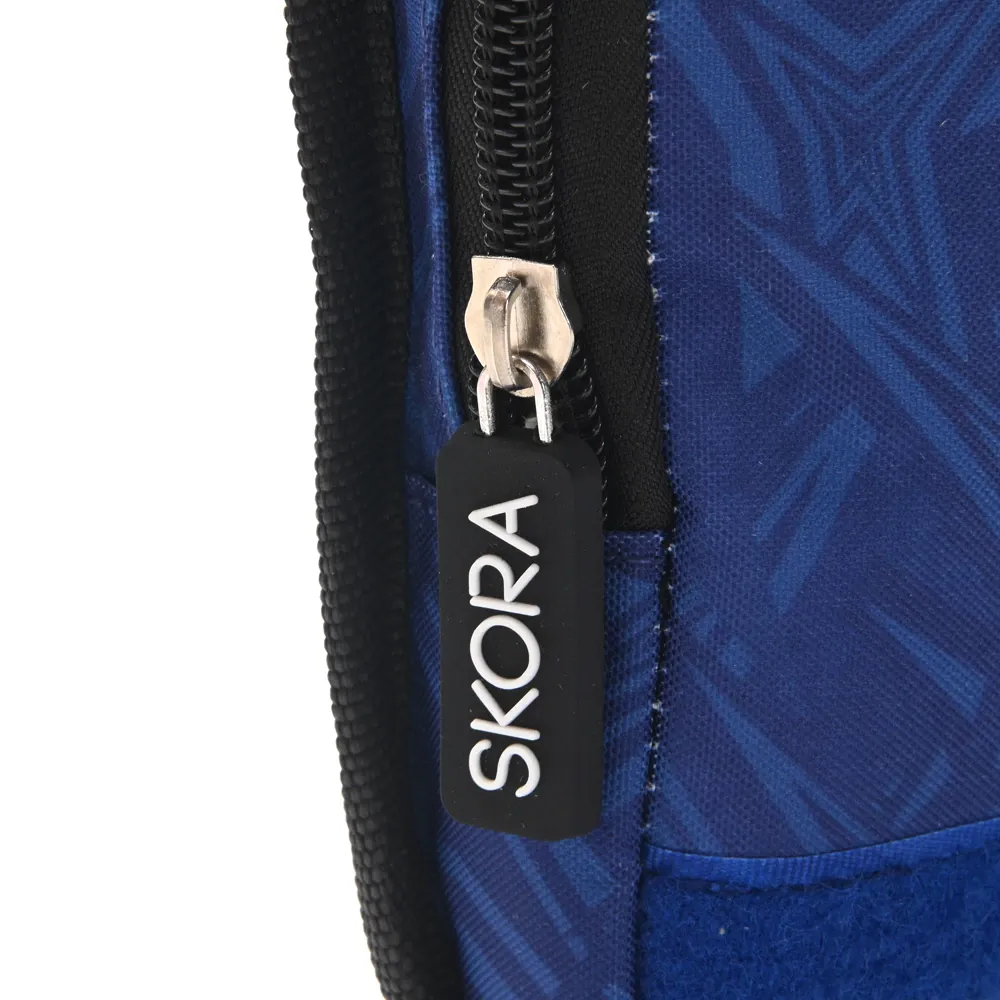 Cartuchera Skora Let´s Play Desplegable Azul.