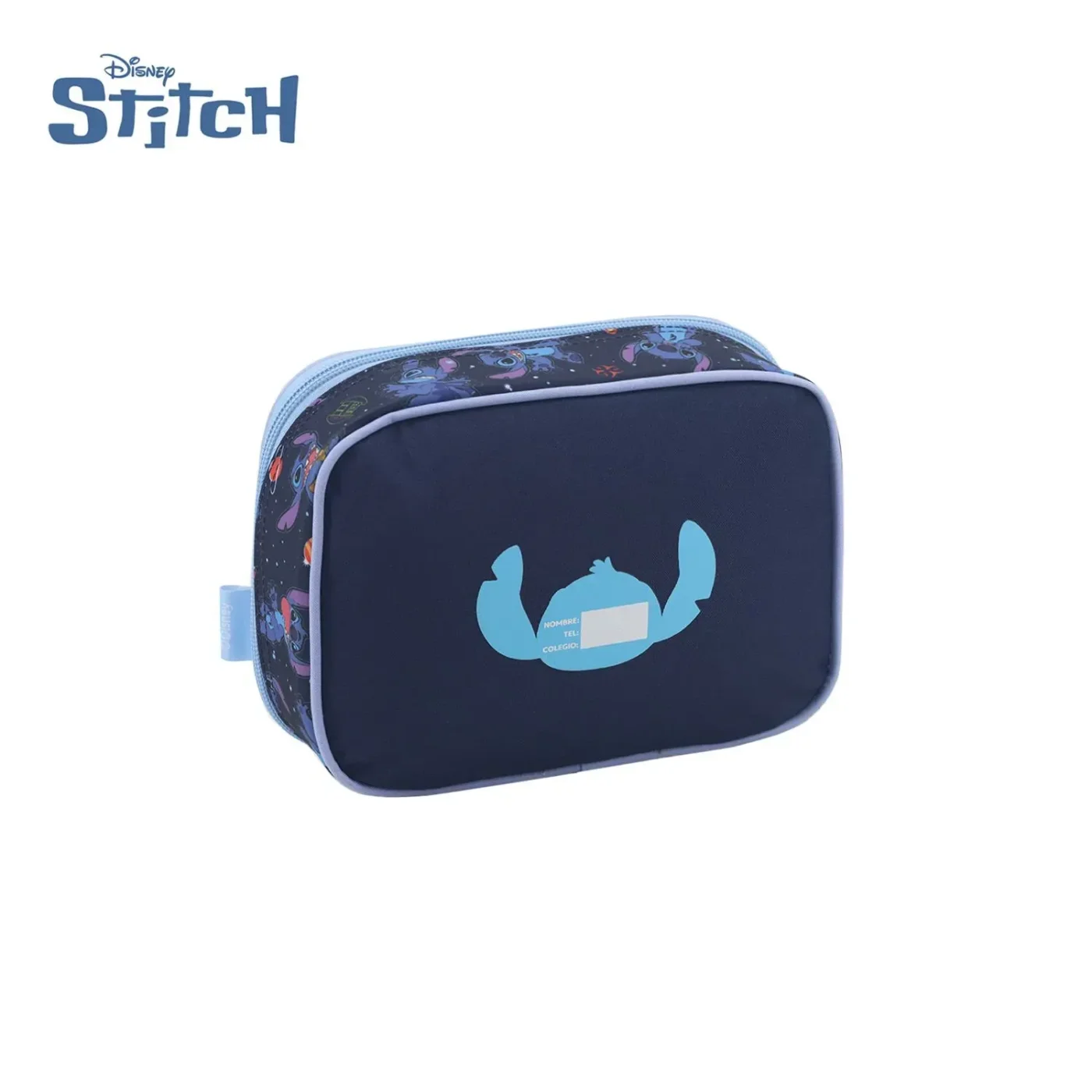 Cartuchera Disney Stitch 1 Piso 3D C/Solapa.