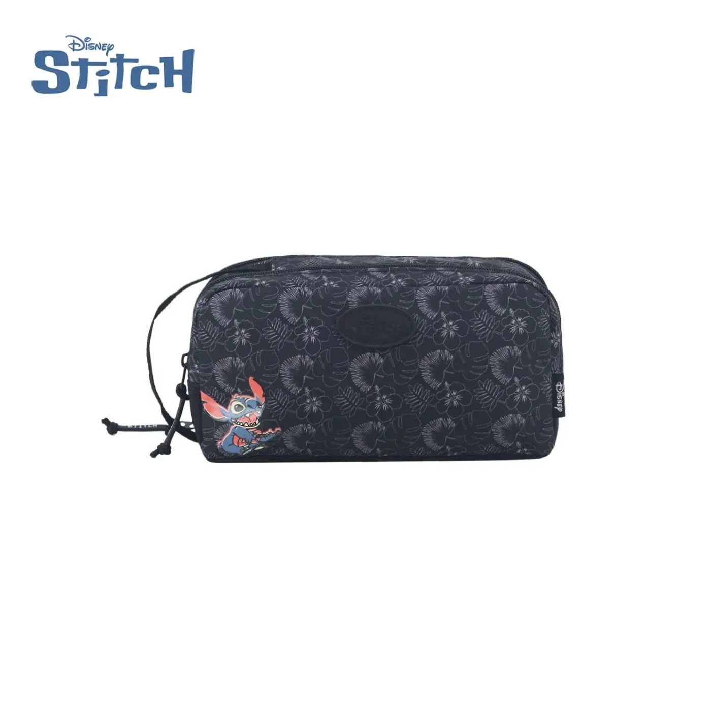 Cartuchera Disney Stitch Dos Compartimentos. Colores Varios.