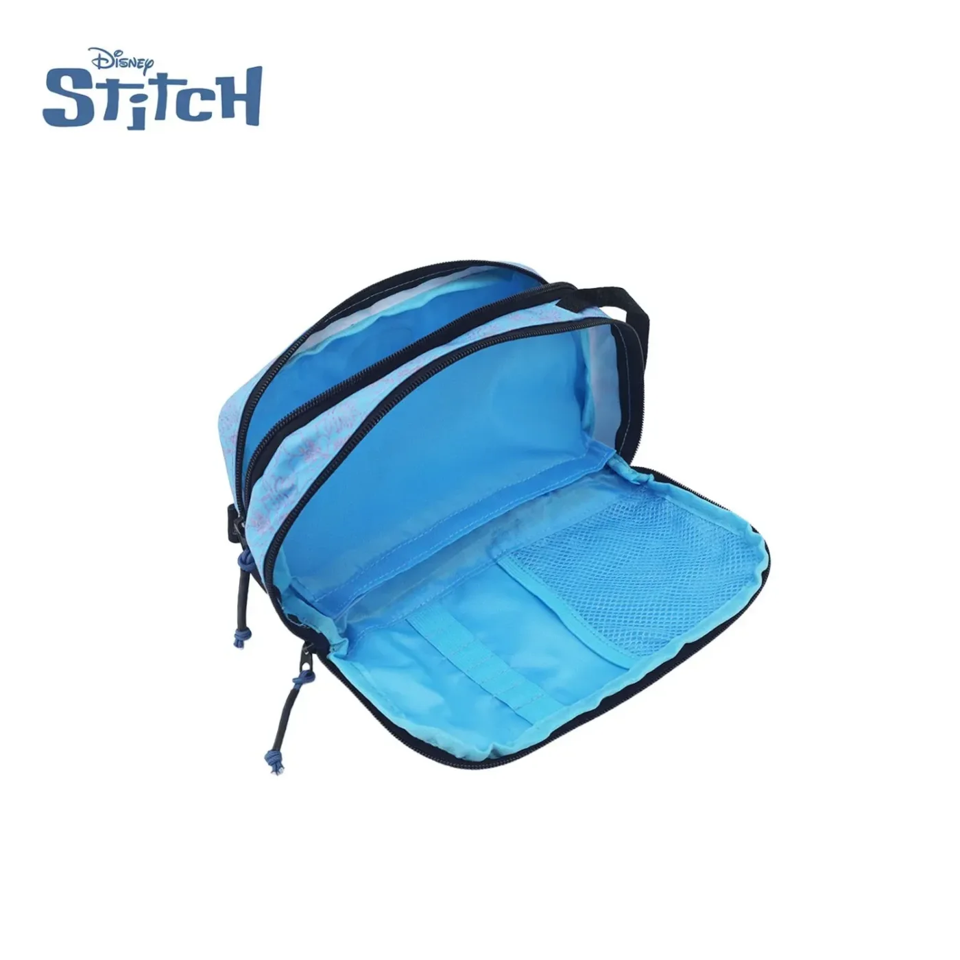 Cartuchera Disney Stitch Dos Compartimentos. Colores Varios.