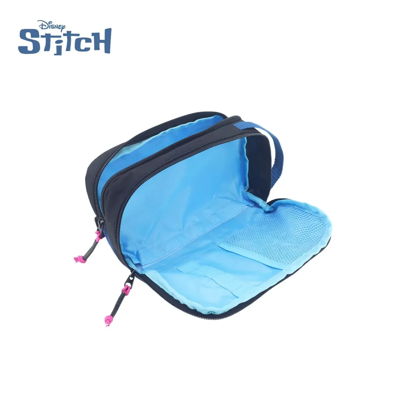 Cartuchera Disney Stitch Dos Compartimentos. Colores Varios.