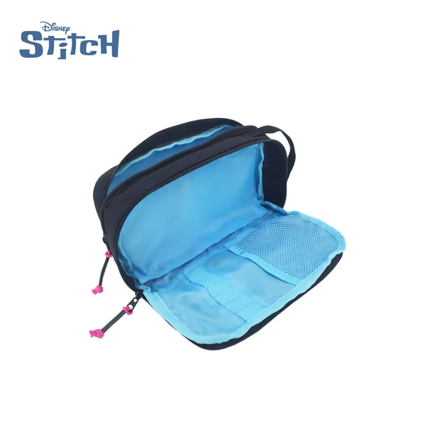 Cartuchera Disney Stitch Dos Compartimentos. Colores Varios.