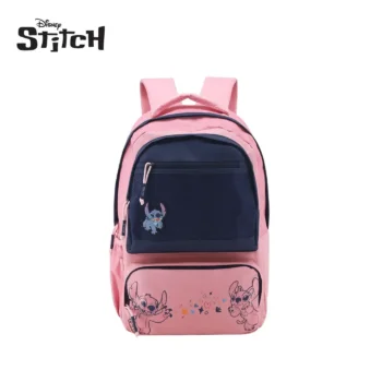 Mochila Disney Stitch Porta Notebook Hasta 17.5". Colores Varios.