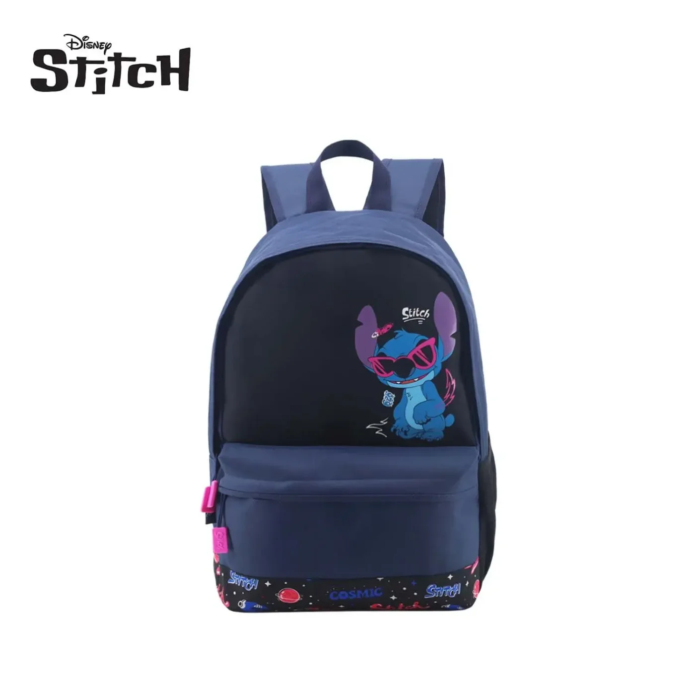 Mochila Disney Stitch 18" Porta Notebook. Colores Varios.