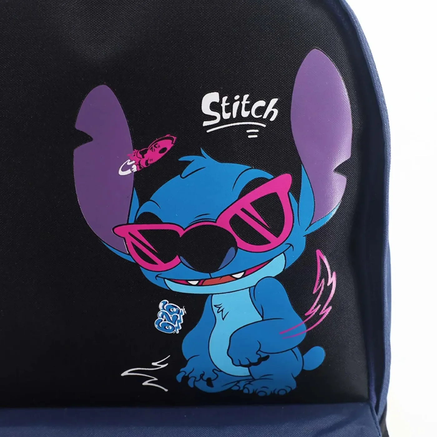 Mochila Disney Stitch 18" Porta Notebook. Colores Varios.