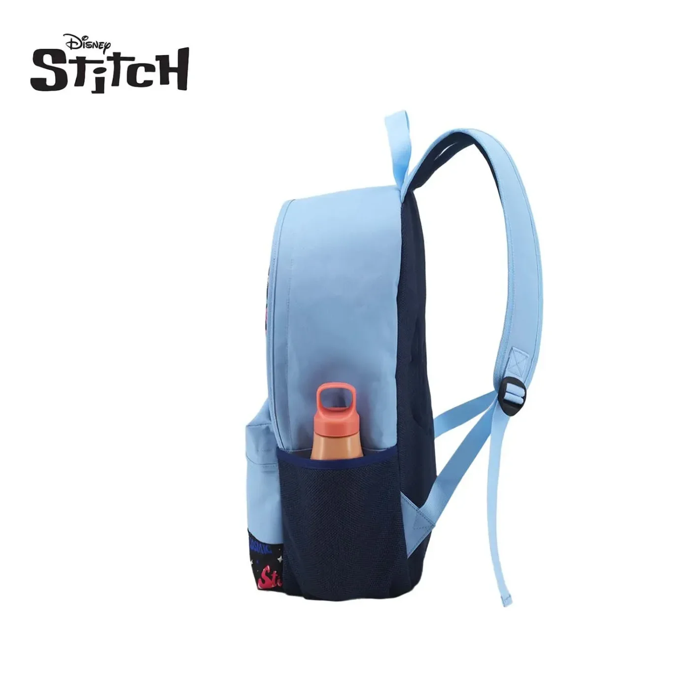 Mochila Disney Stitch 18" Porta Notebook. Colores Varios.