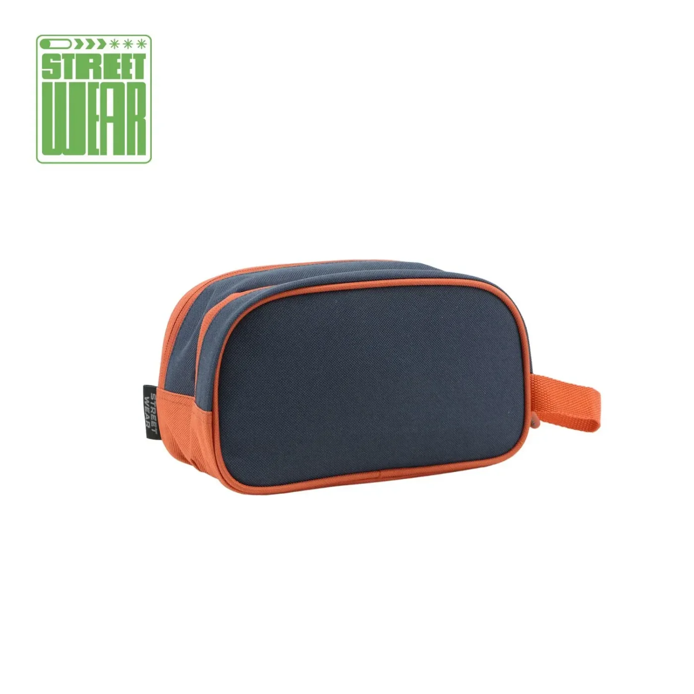 Cartuchera Street Wear Dos Divisiones. Colores Varios.