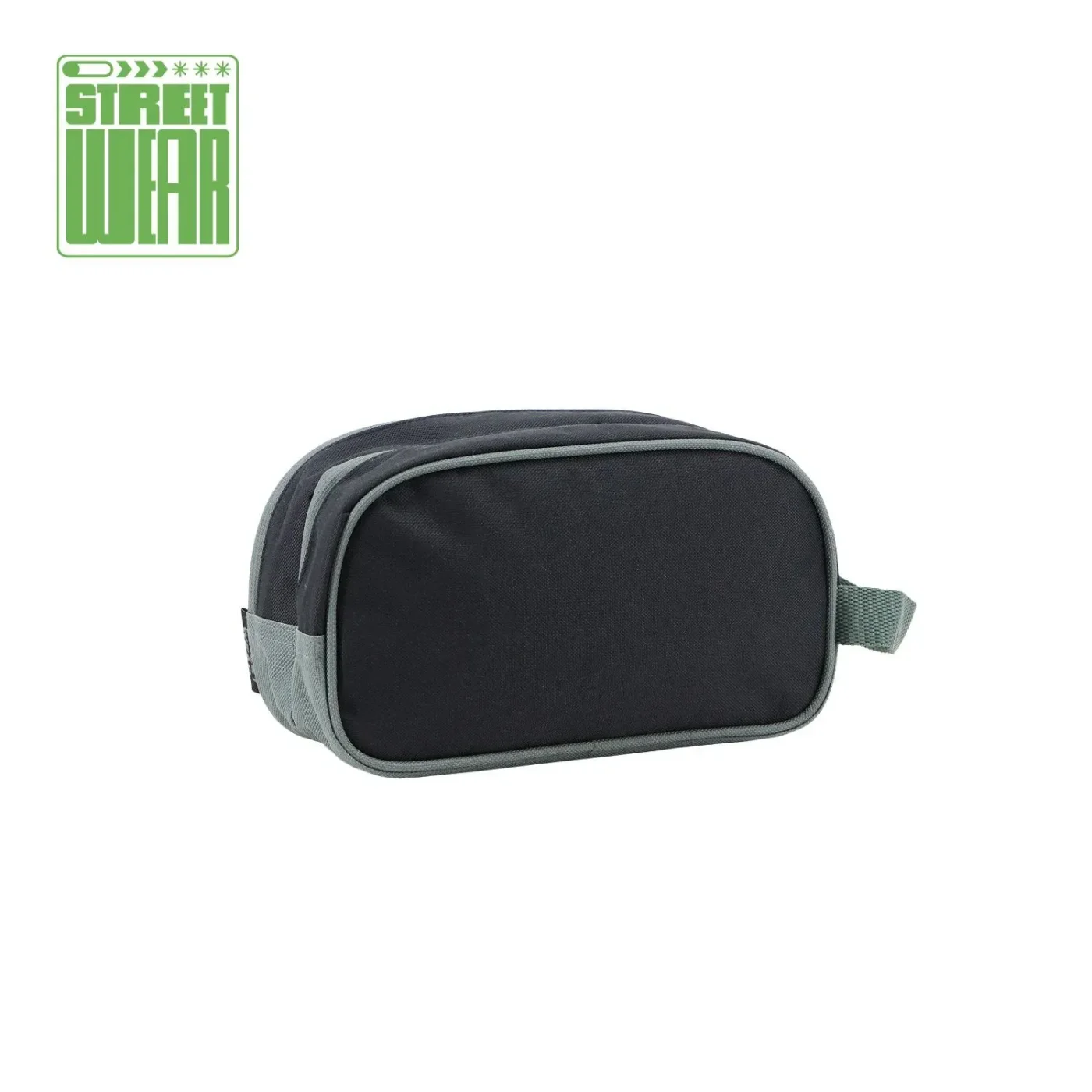 Cartuchera Street Wear Dos Divisiones. Colores Varios.