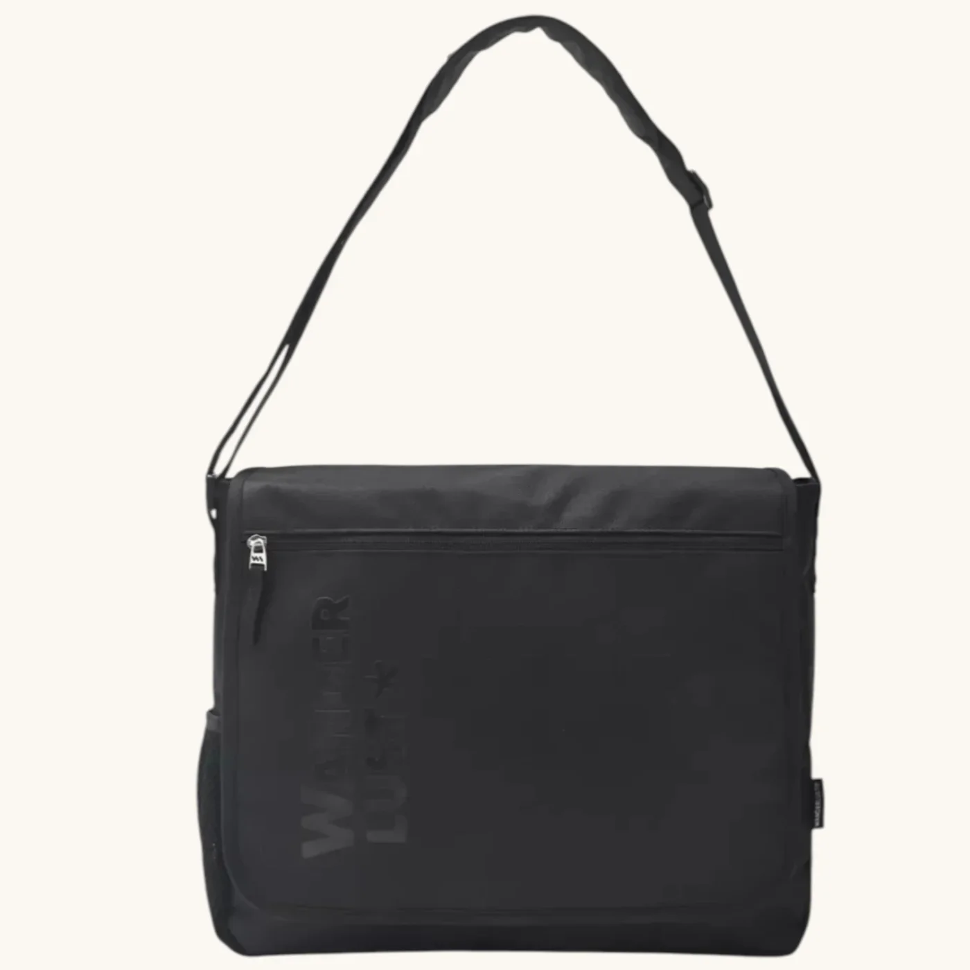 Morral Urbano Wanderlux Tela Negra Muy Resistente.